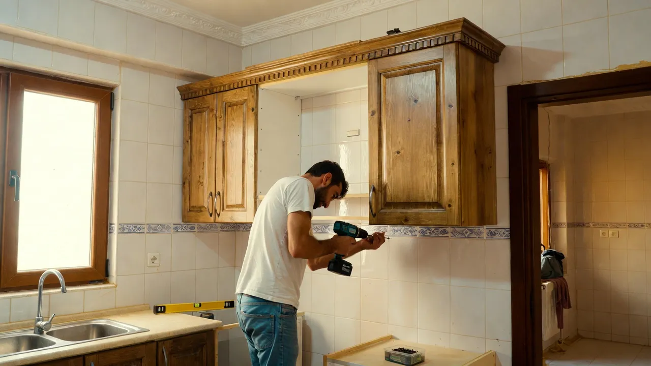Mutfak dolabı montajı