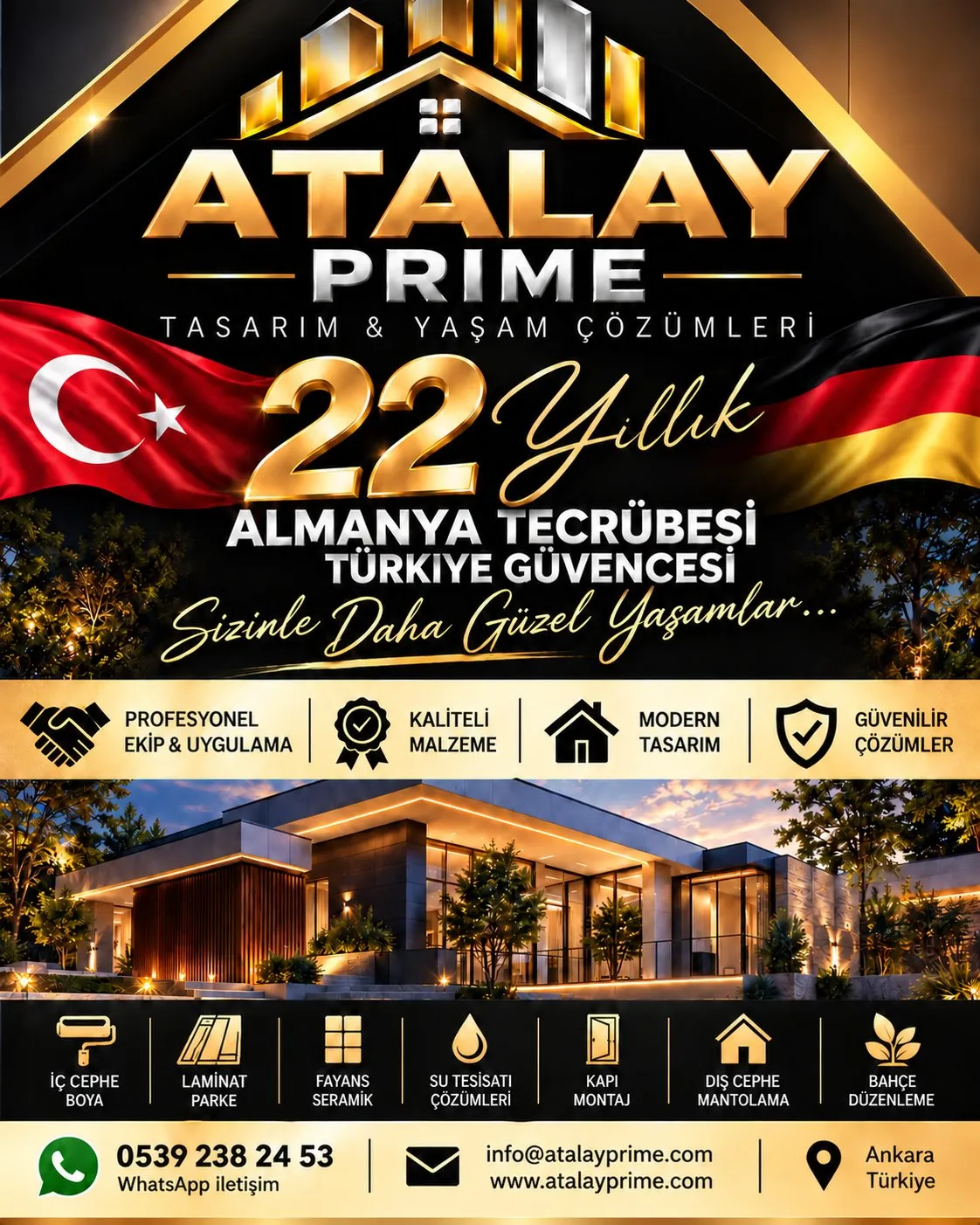 22 Yıllık Almanya Tecrübesiyle Hayatınıza Değer Katıyoruz