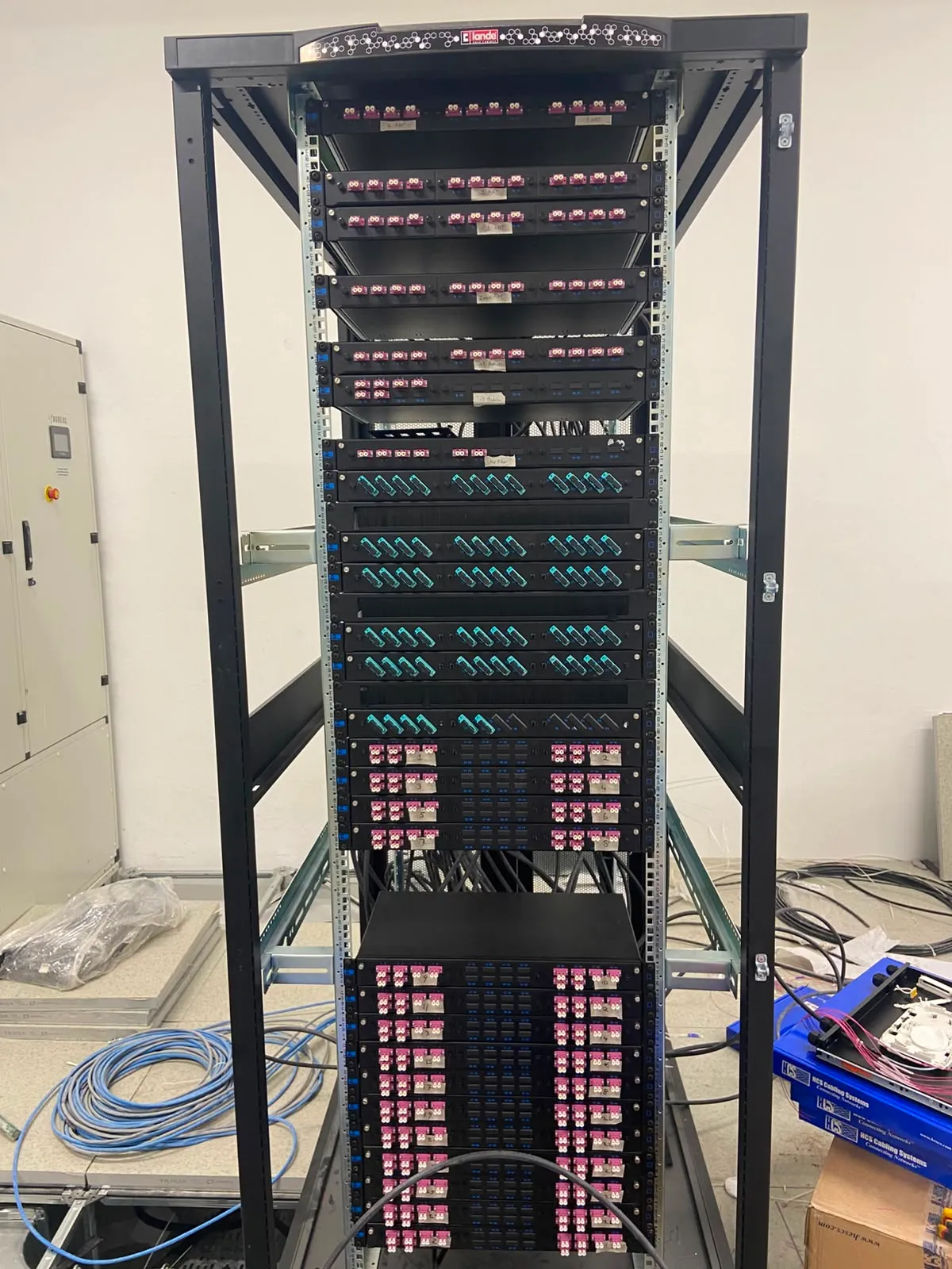 Fiber optik sonlama ve Güvenlik kamera sistemleri