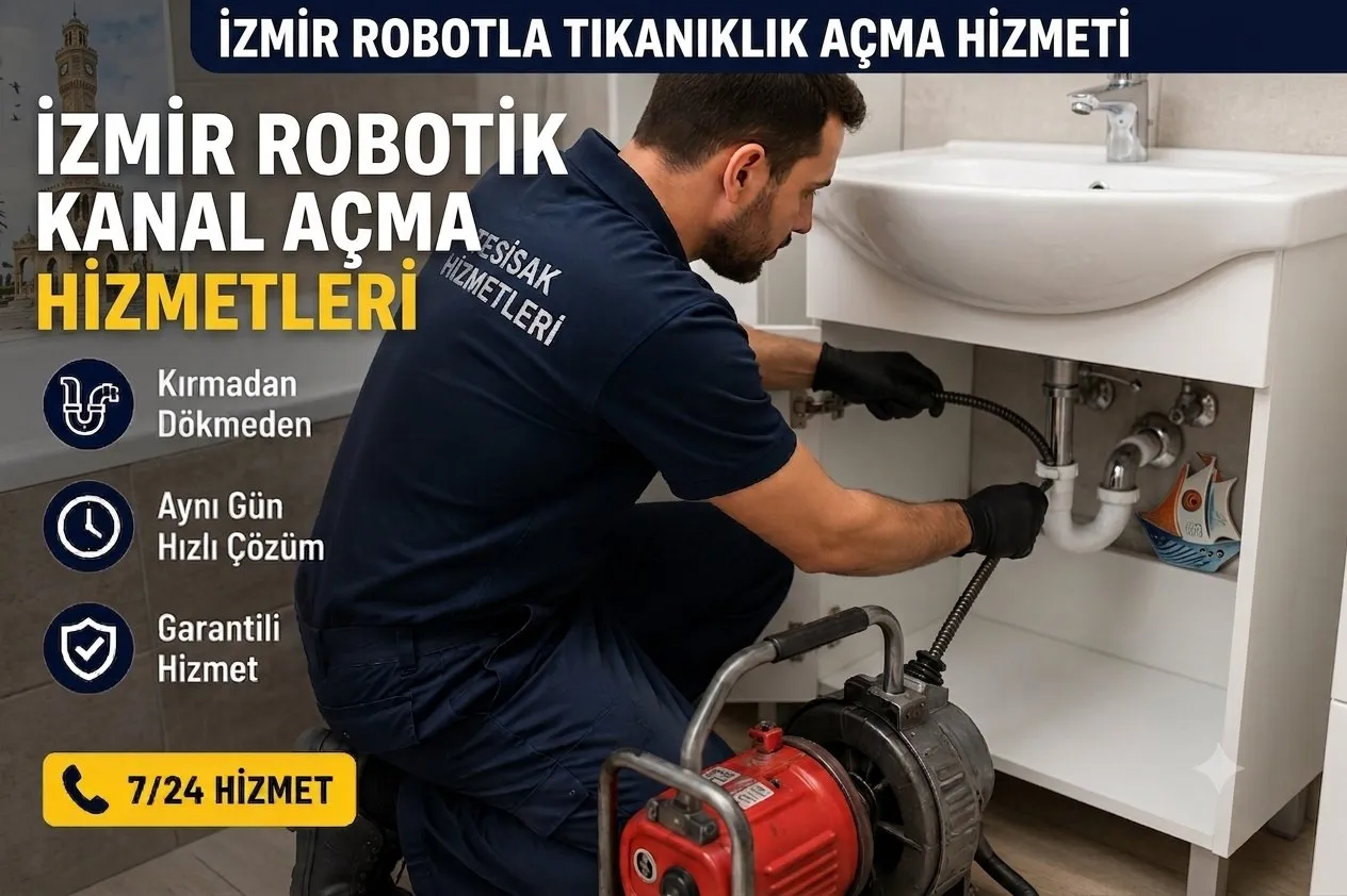 İzmir Su Tesisatçısı & Tıkanıklık Açma Servisi