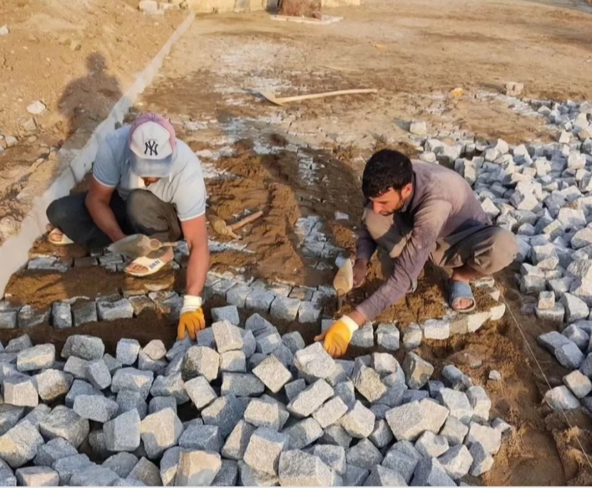 Antalya granit küp taş begonit küp