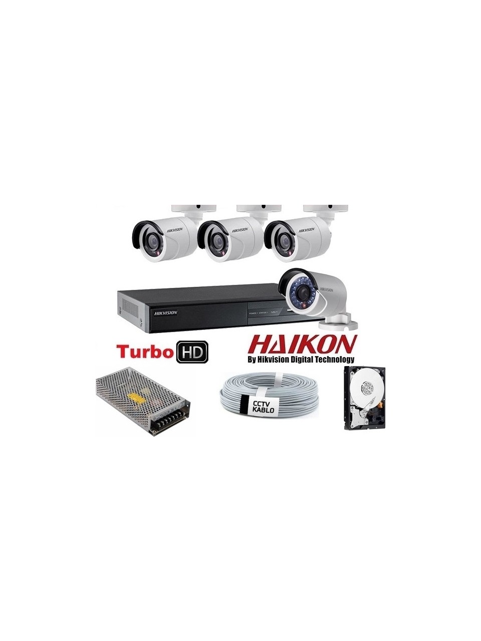 Güvenlik kamera sistemleri montajı / AHD, IP Kamera sistemleri