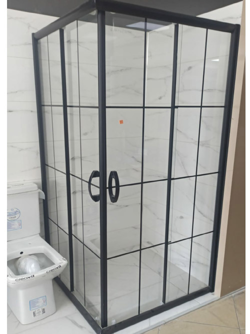 Duşakabin , tuvalet , lavabo üstü aynalık ve lavabo montajı